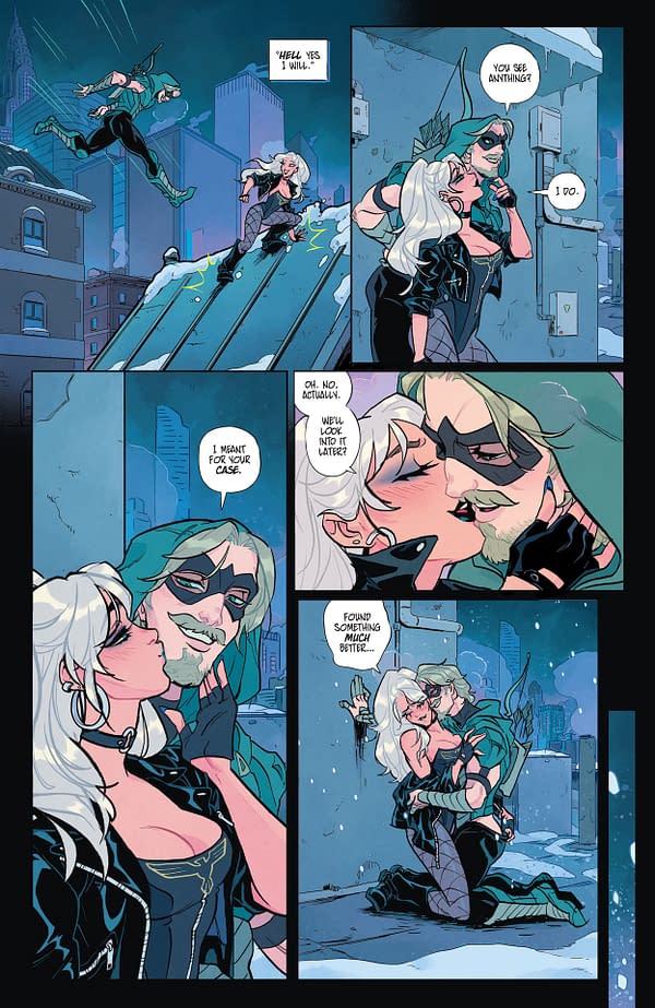 Interior preview page from Sirens: Love Hurts #3