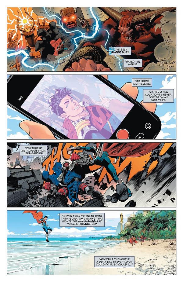 Interior preview page from Superman #37