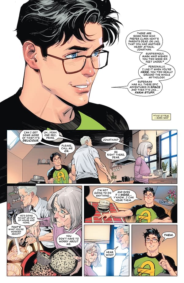 Interior preview page from Superman #37