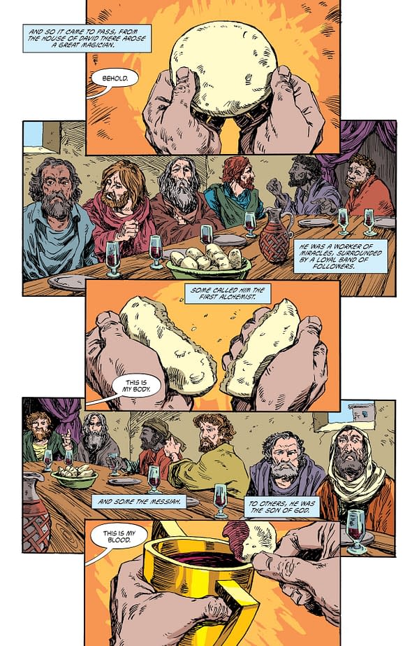 Interior preview page from Swamp Thing 1989 #1