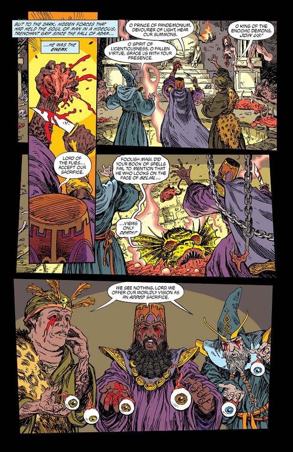 Interior preview page from Swamp Thing 1989 #1