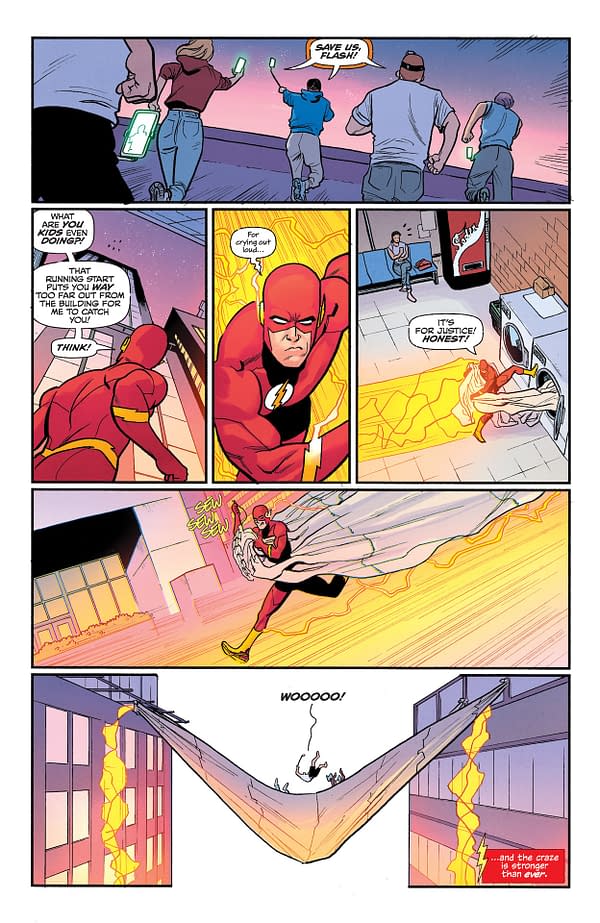 Interior preview page from Flash #32