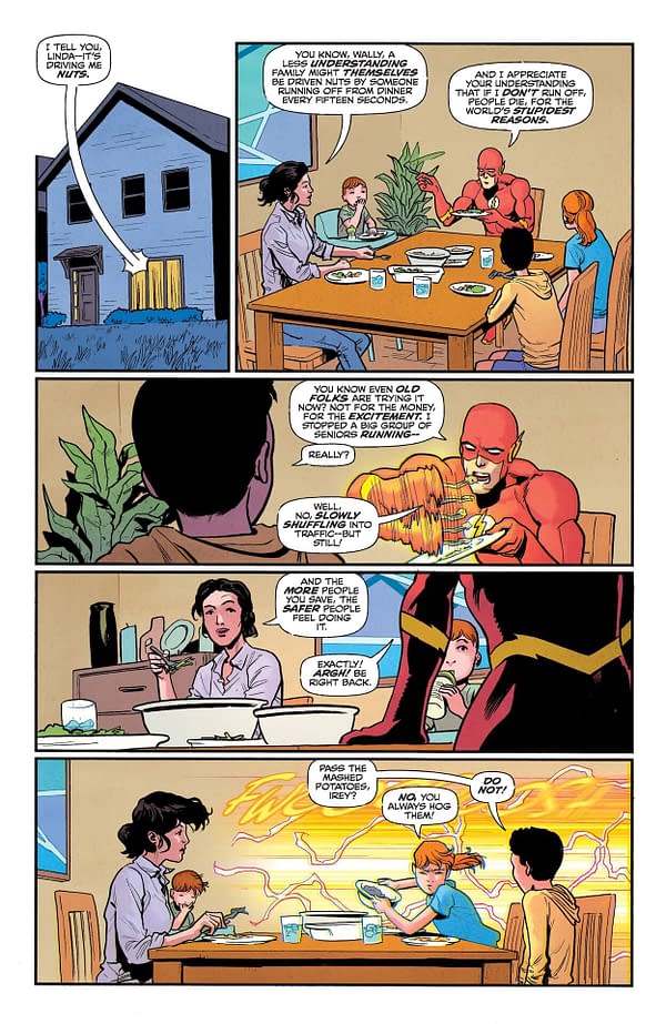 Interior preview page from Flash #32