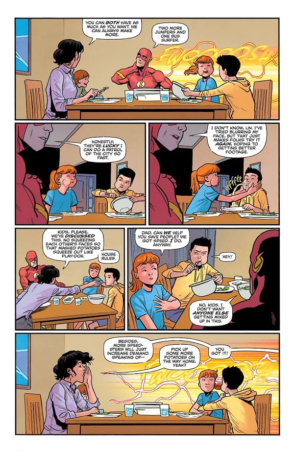 Interior preview page from Flash #32