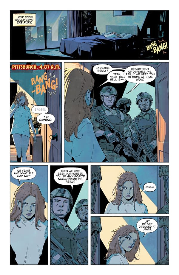 Interior preview page from Fury of Firestorm #1