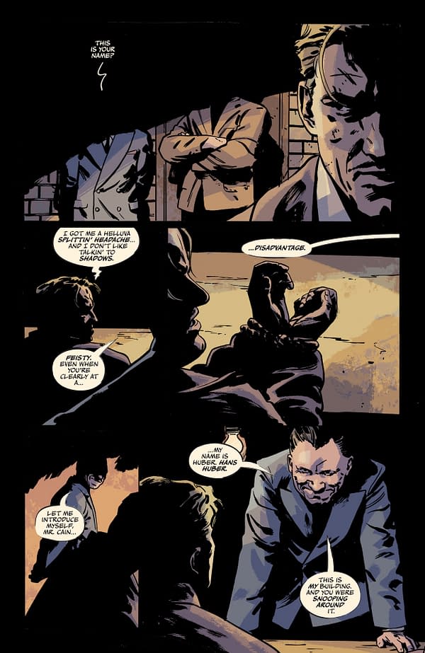 Interior preview page from The Peril of the Brutal Dark: An Ezra Cain Mystery #3