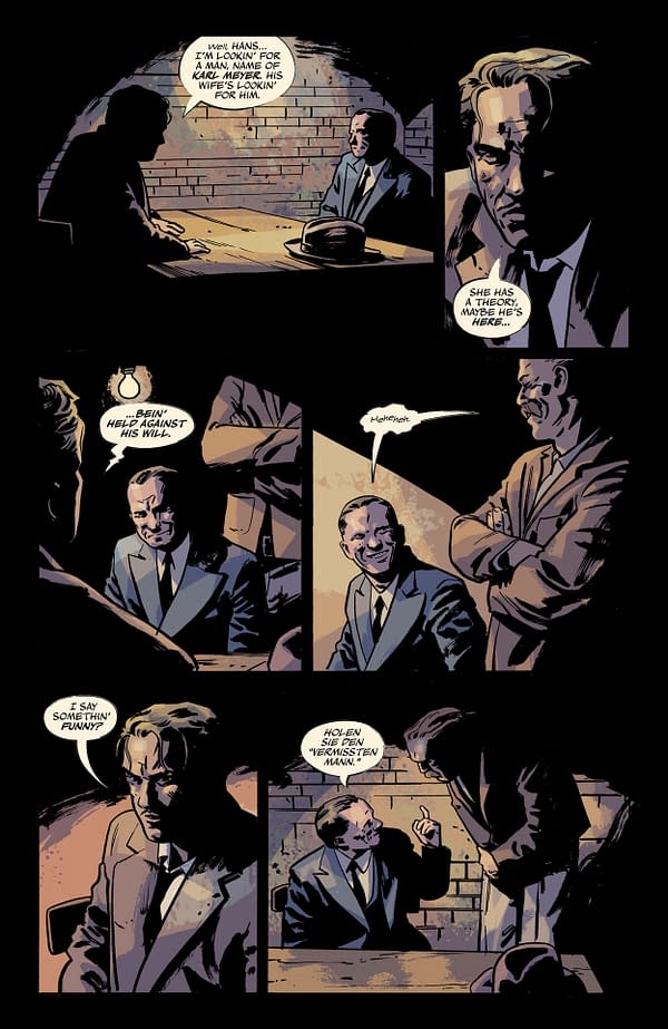 Interior preview page from The Peril of the Brutal Dark: An Ezra Cain Mystery #3