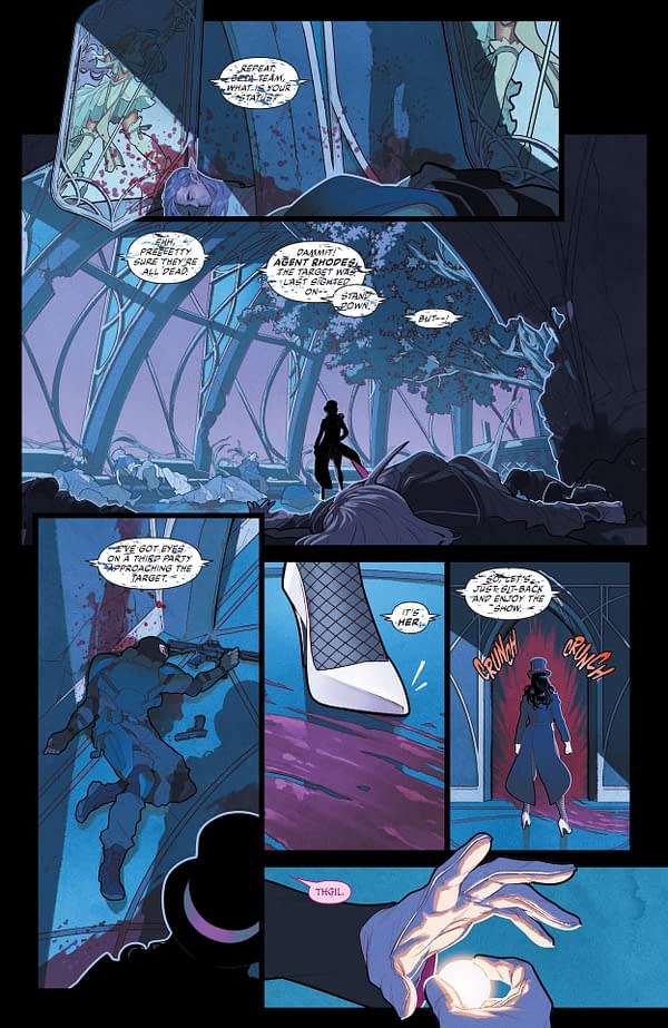 Interior preview page from Zatanna #1