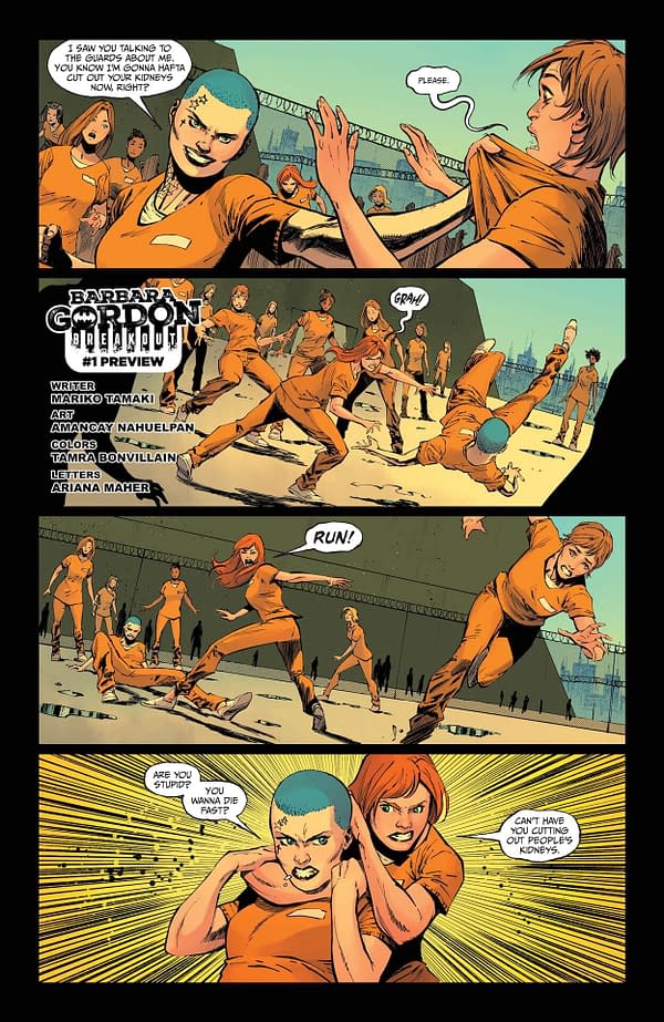 Interior preview page from Barbara Gordon: Breakout #1