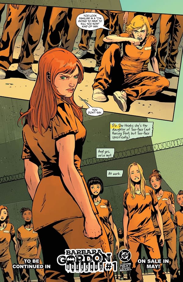 Interior preview page from Barbara Gordon: Breakout #1