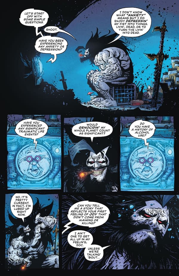 Interior preview page from Lobo #3