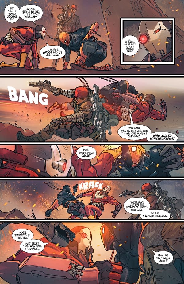 Interior preview page from Deathstroke: The Terminator #3