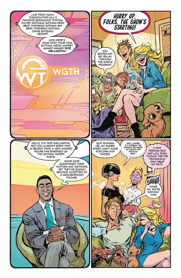 Interior preview page from Harley Quinn #62