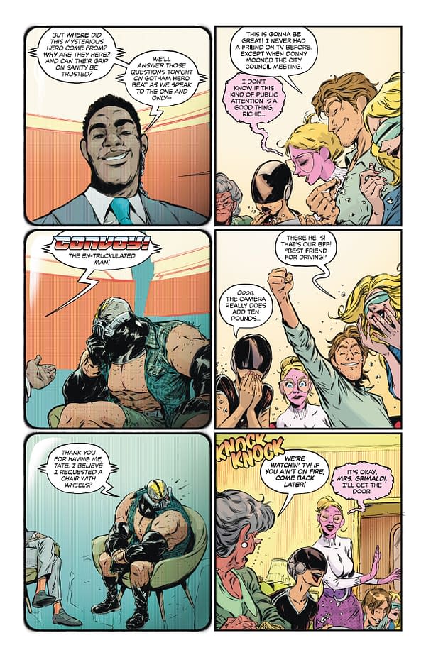 Interior preview page from Harley Quinn #62