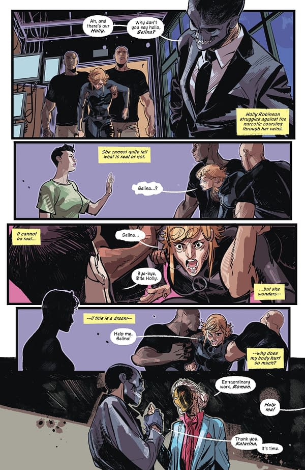 Interior preview page from Catwoman #87