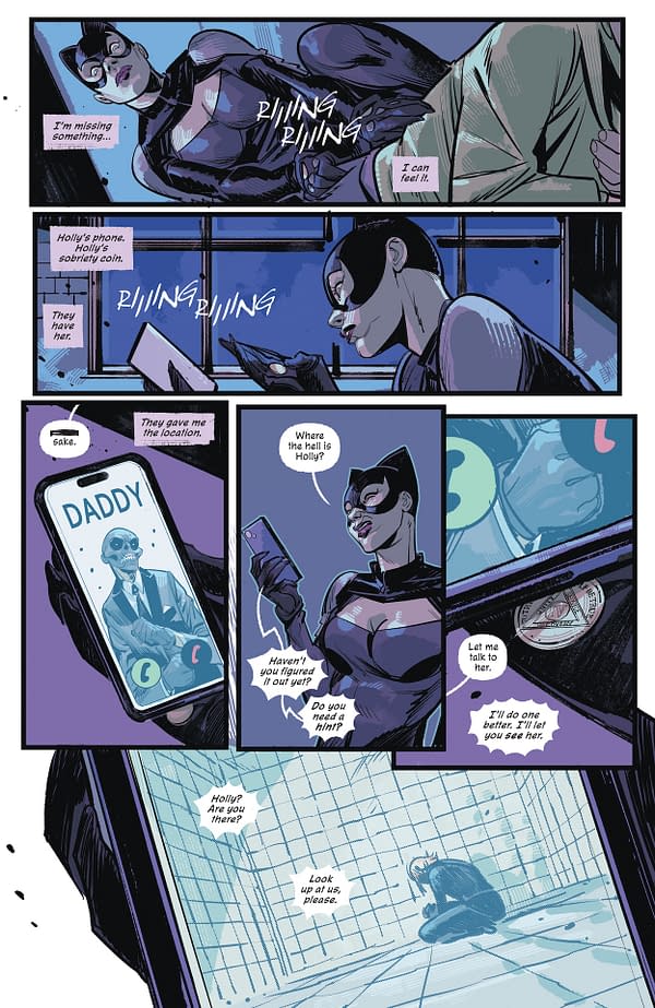 Interior preview page from Catwoman #87