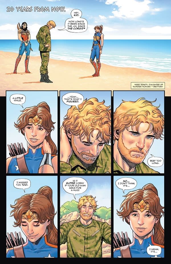 Interior preview page from Wonder Woman #33
