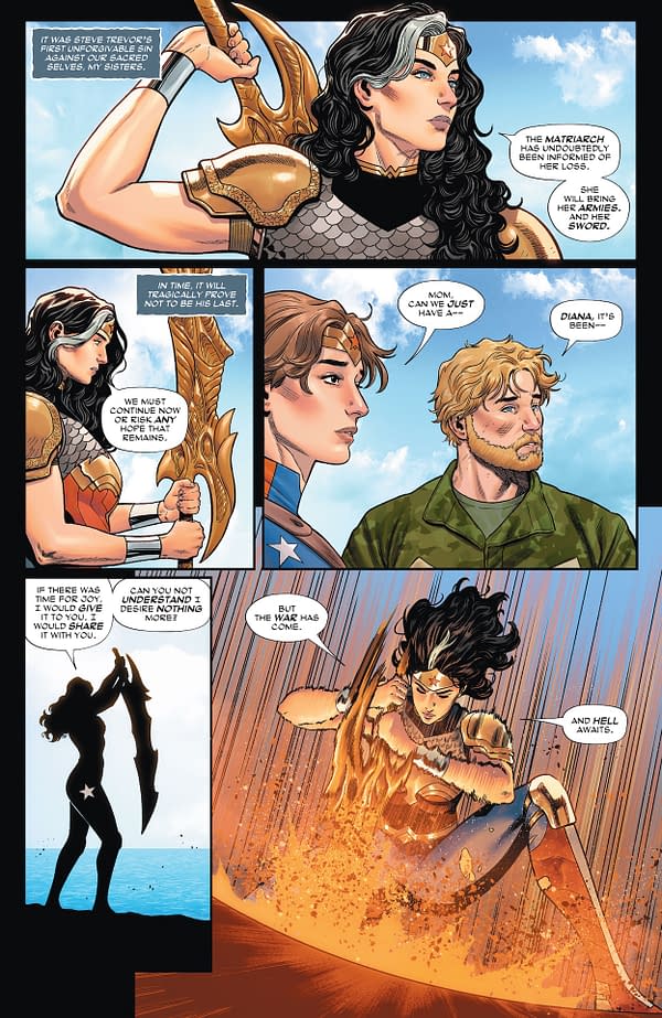 Interior preview page from Wonder Woman #33