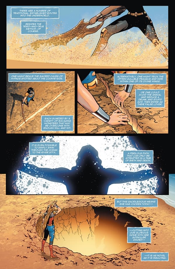 Interior preview page from Wonder Woman #33