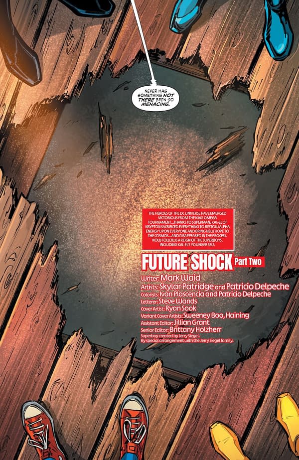 Interior preview page from Action Comics #1098