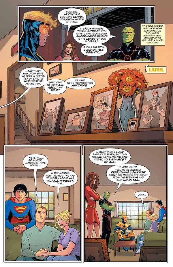 Interior preview page from Action Comics #1098