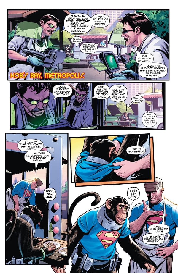 Interior preview page from Superman Unlimited #13