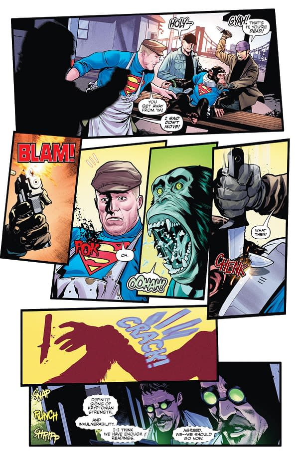 Interior preview page from Superman Unlimited #13