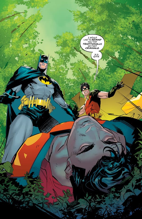 Interior preview page from Batman/Superman: World's Finest #51