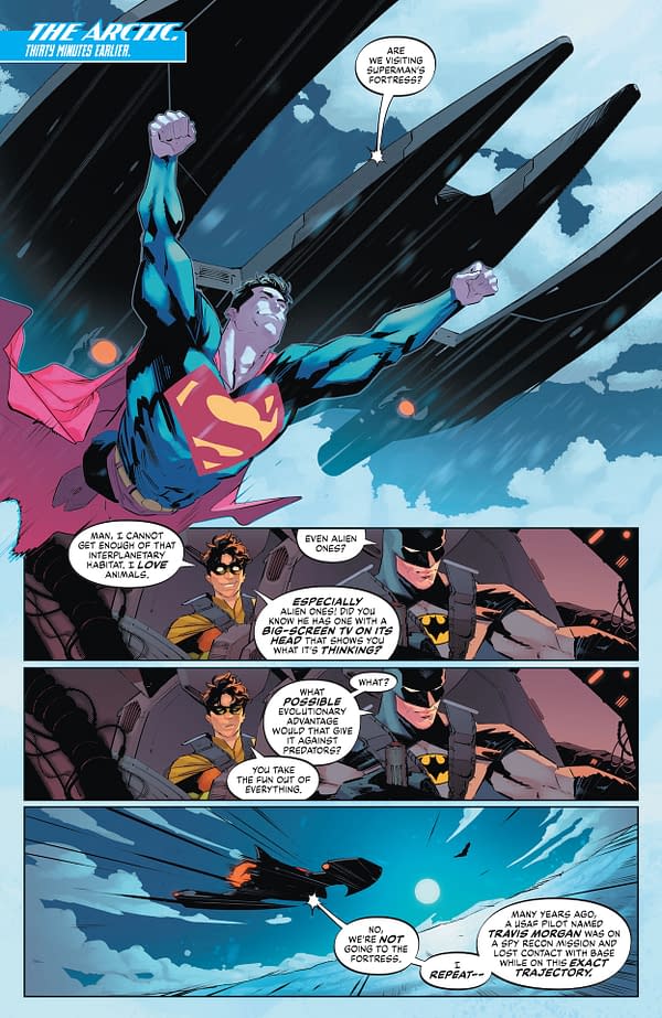 Interior preview page from Batman/Superman: World's Finest #51