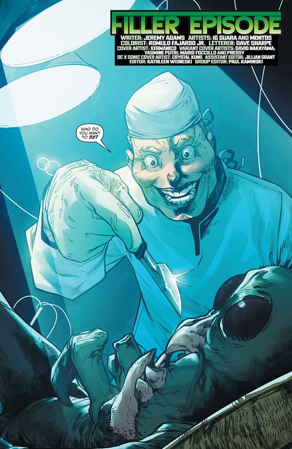 Interior preview page from Green Lantern #35