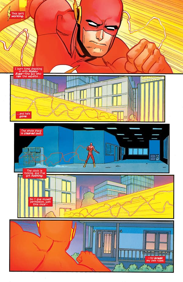Interior preview page from Flash #33