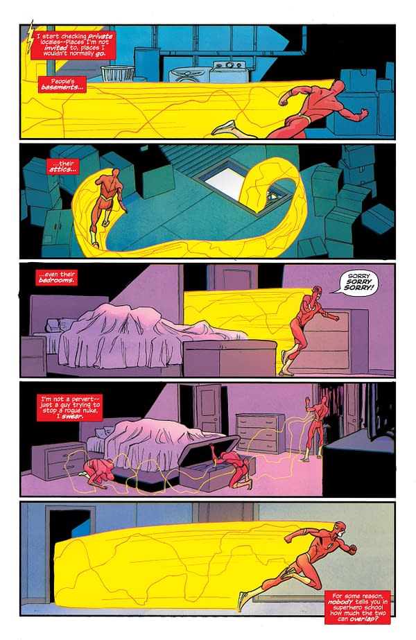 Interior preview page from Flash #33