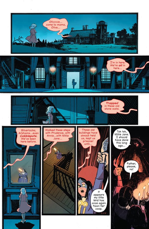 Interior preview page from Gotham Academy: First Year #4