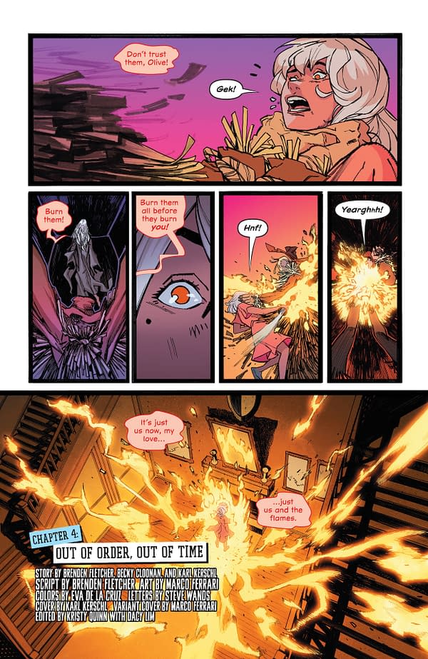 Interior preview page from Gotham Academy: First Year #4