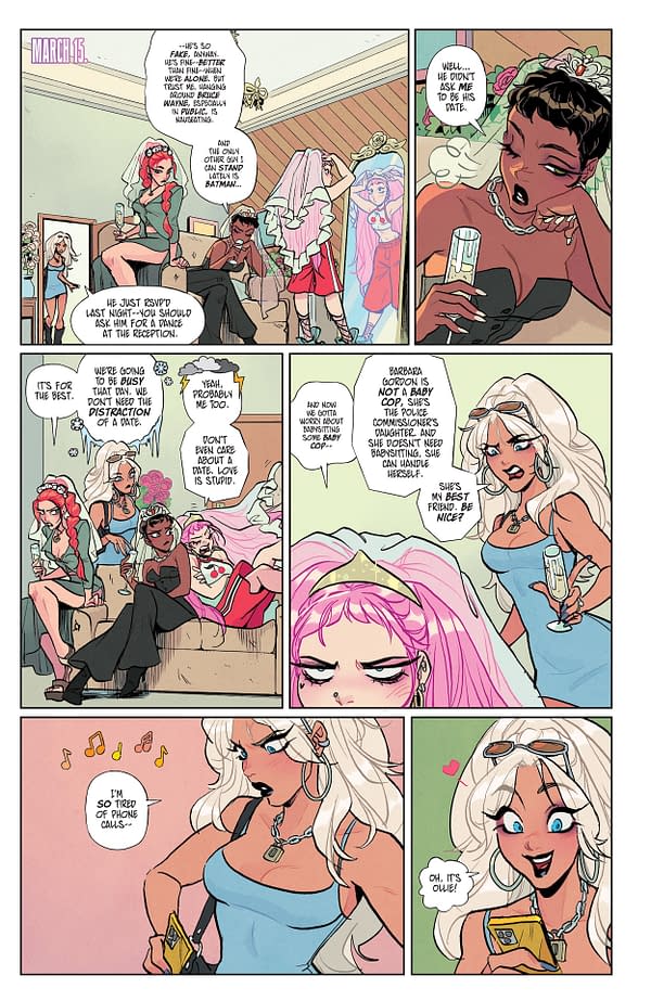 Interior preview page from Sirens: Love Hurts #4