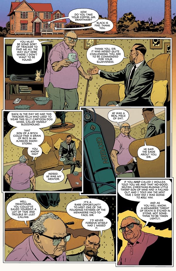 Interior preview page from End of Life #4