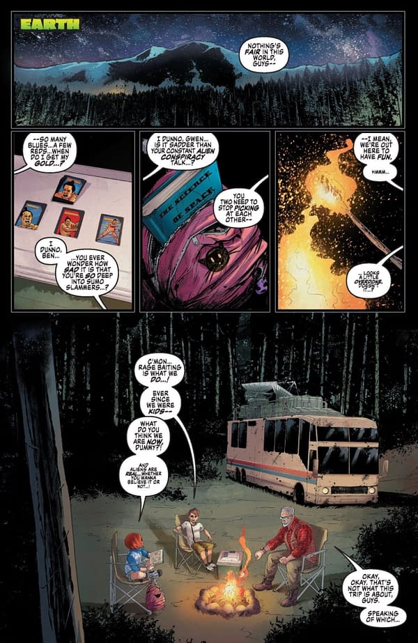Interior preview page from Ben 10 #1