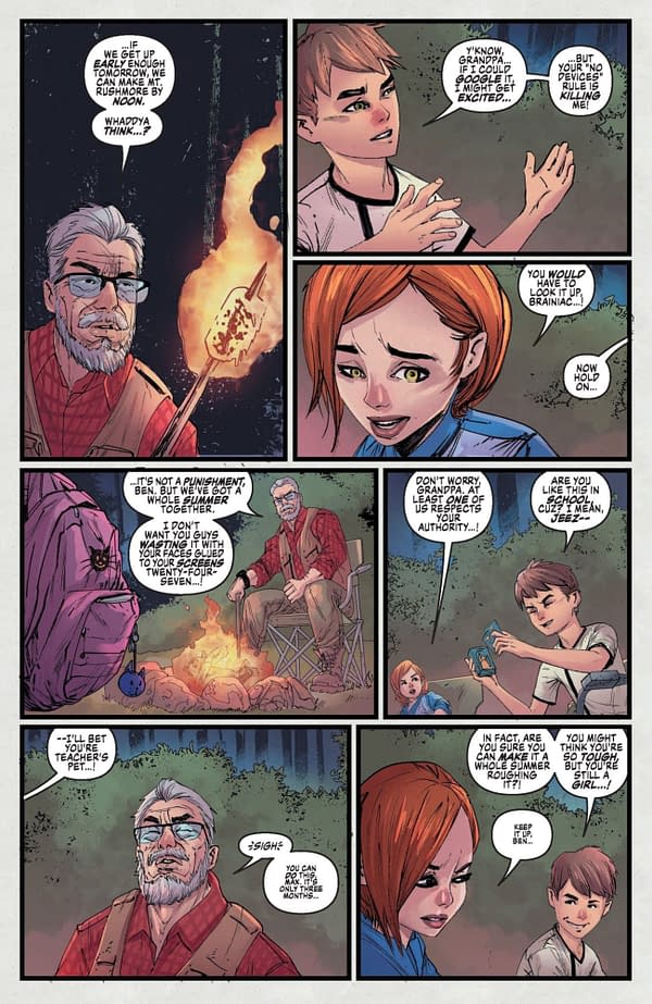 Interior preview page from Ben 10 #1