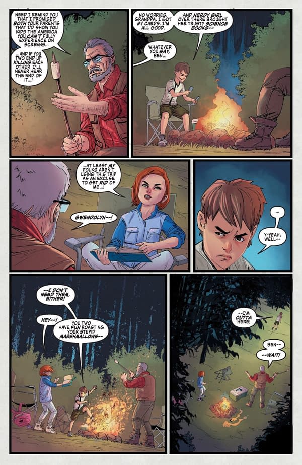 Interior preview page from Ben 10 #1
