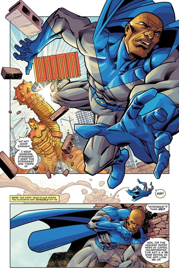 Interior preview page from Capes #7