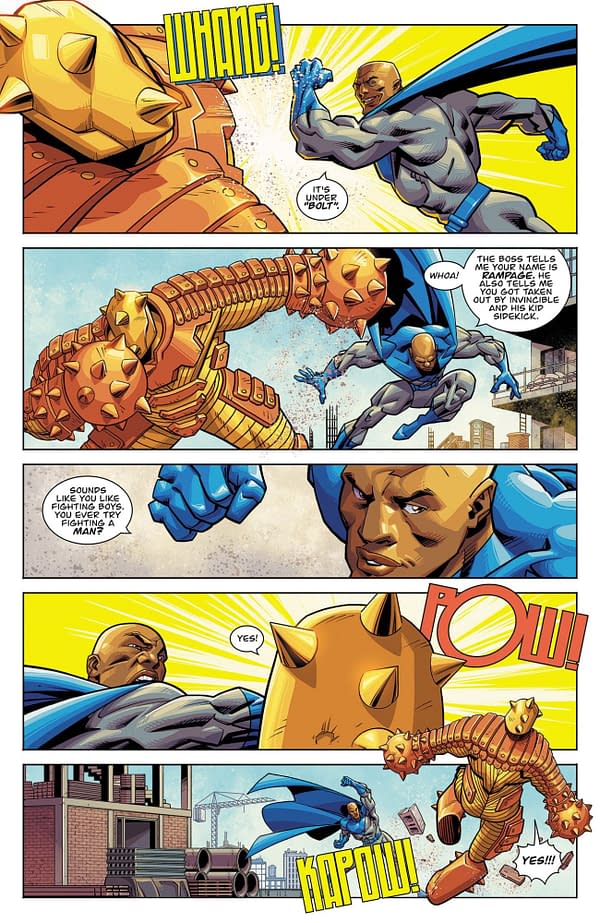 Interior preview page from Capes #7