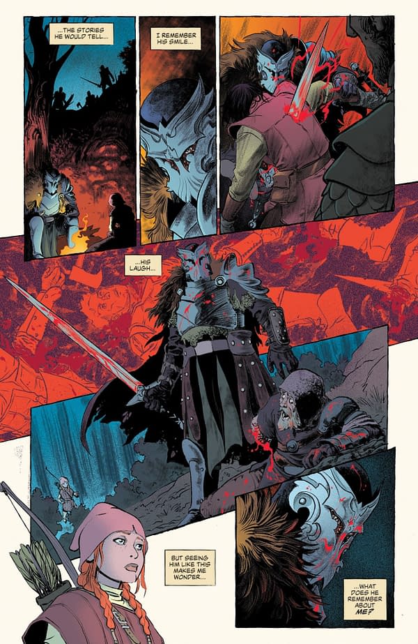 Interior preview page from Corpse Knight #2