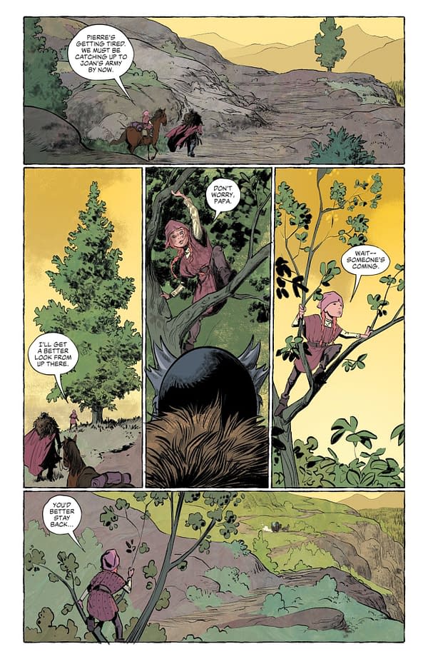 Interior preview page from Corpse Knight #2