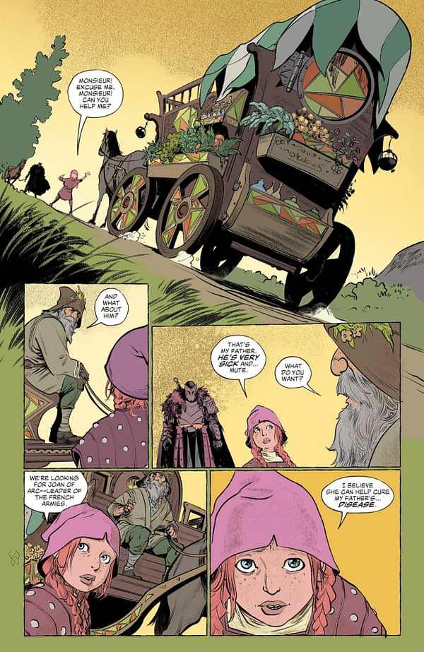 Interior preview page from Corpse Knight #2