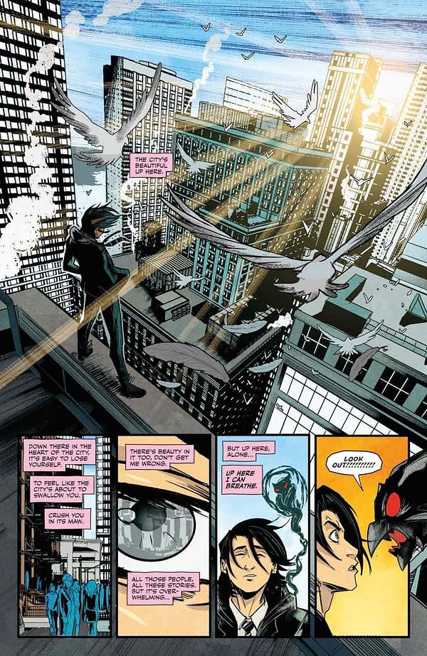 Interior preview page from Fireborn #2