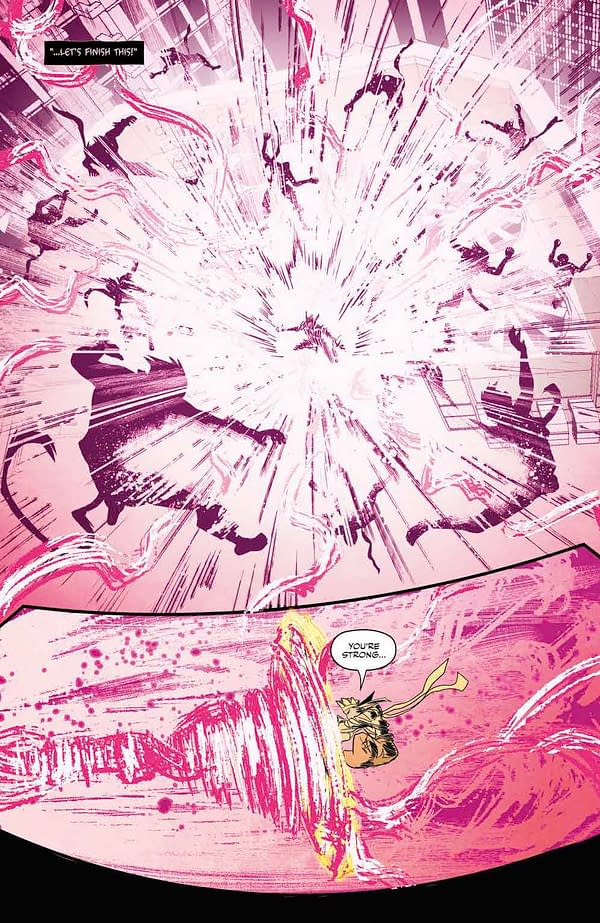 Interior preview page from Fireborn #2