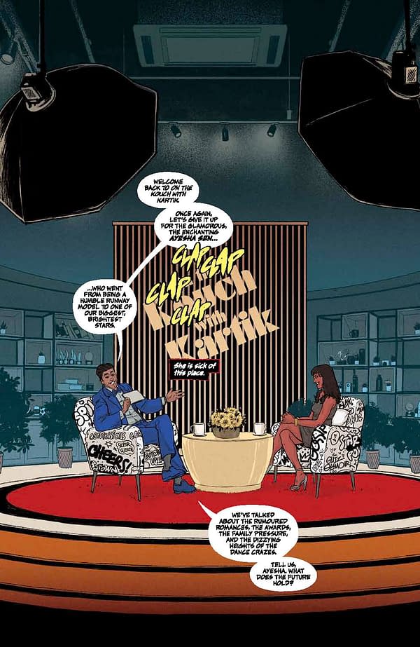 Interior preview page from In Your Skin #2