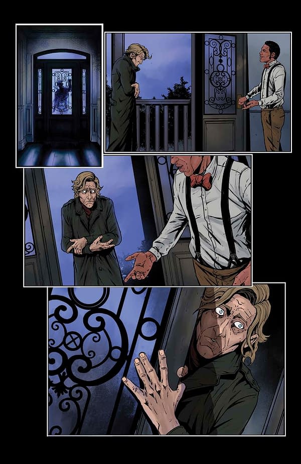 Interior preview page from The Thing on the Doorstep #4