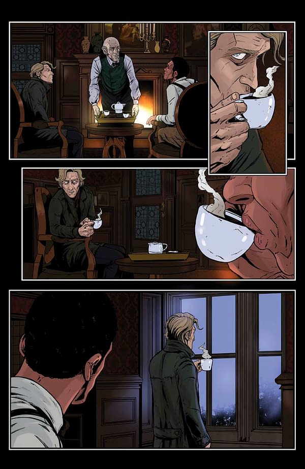 Interior preview page from The Thing on the Doorstep #4