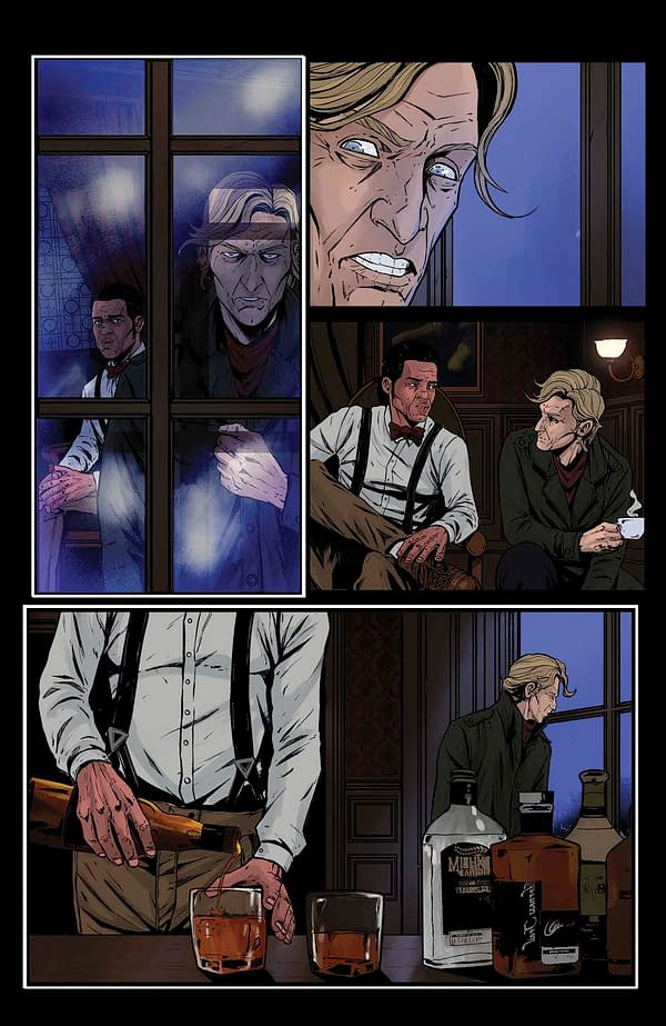 Interior preview page from The Thing on the Doorstep #4